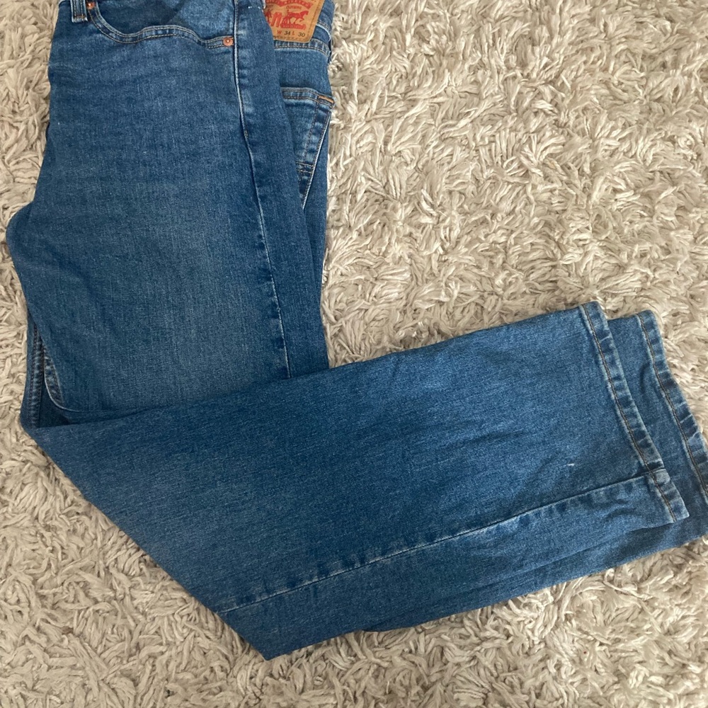 Levi's Blue Straight Jeans